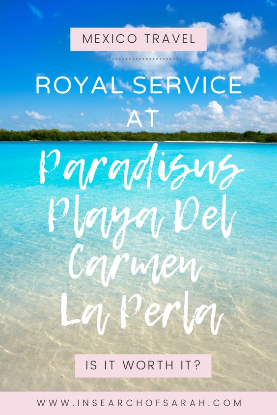 Paradisus Playa Del Carmen Adult Only Review Royal Service
