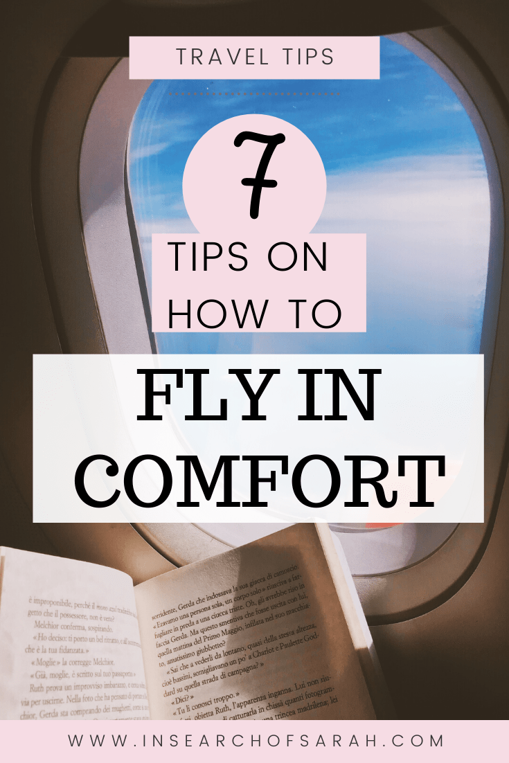 tips on how to fly in comfort