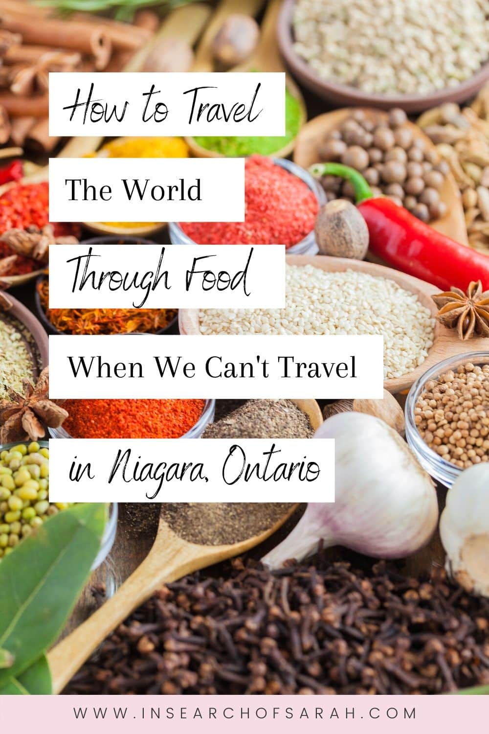 travel the world through food niagara region