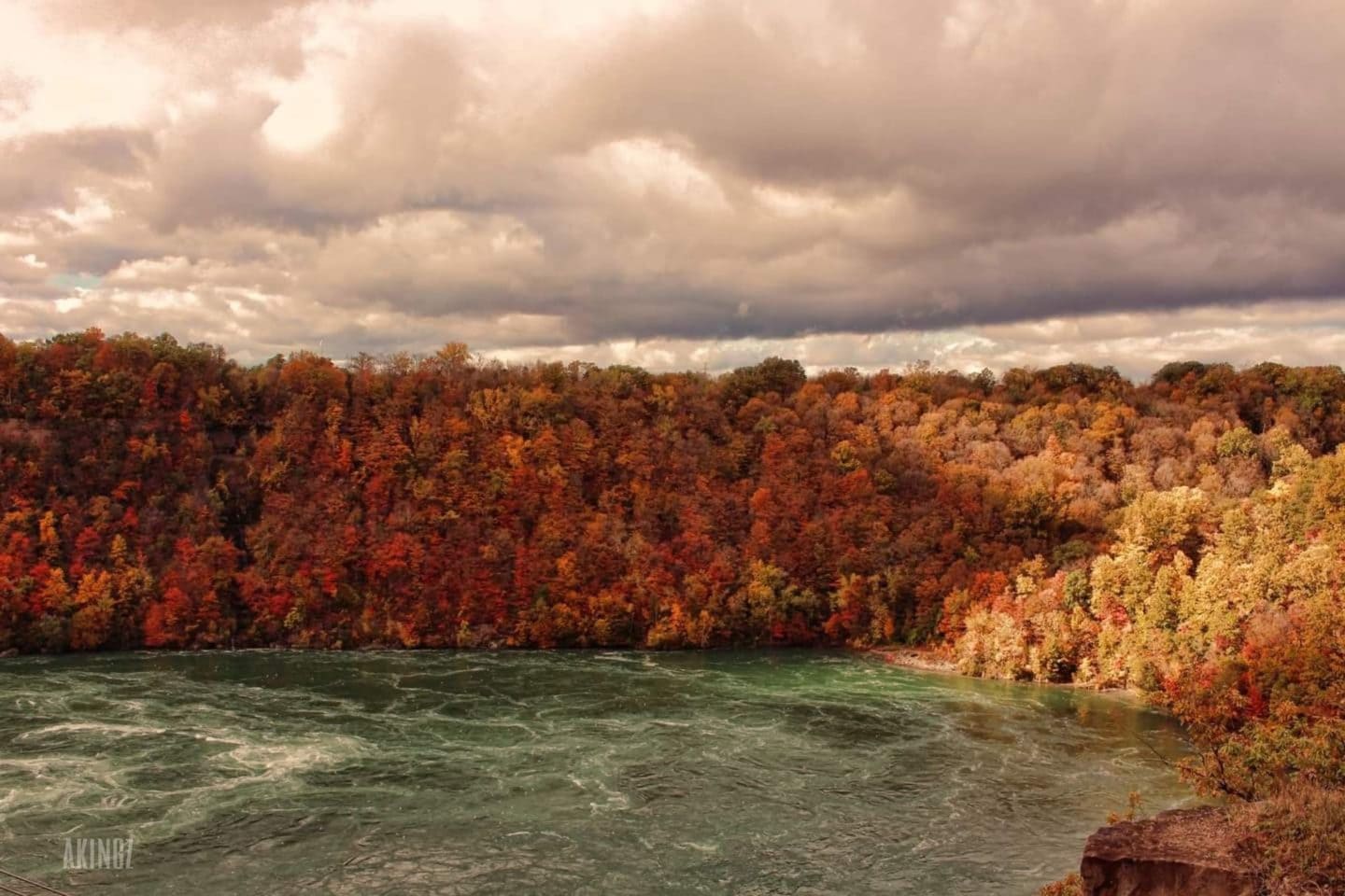 Niagara Gorge in the Fall