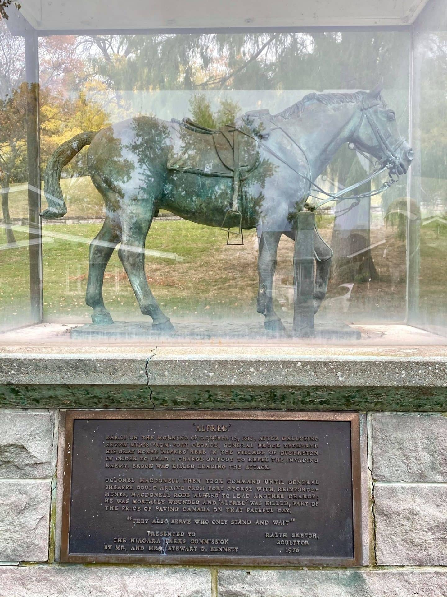 Alfred the horse memorial