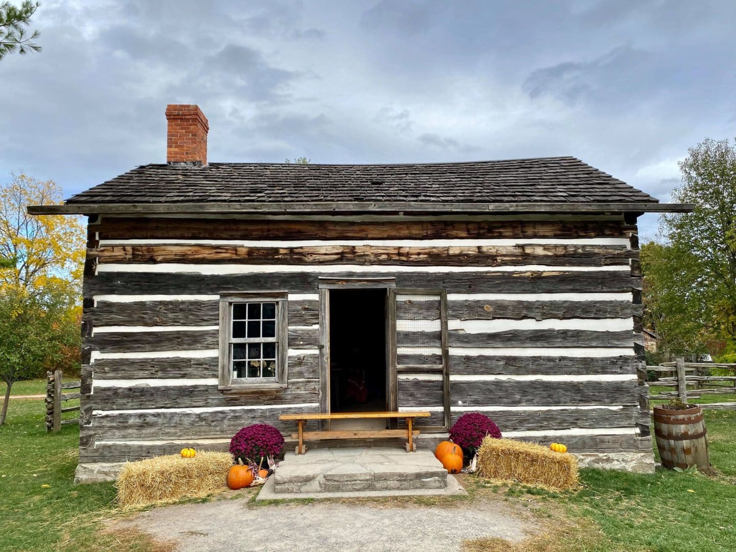 Fairchild Cabin at the front