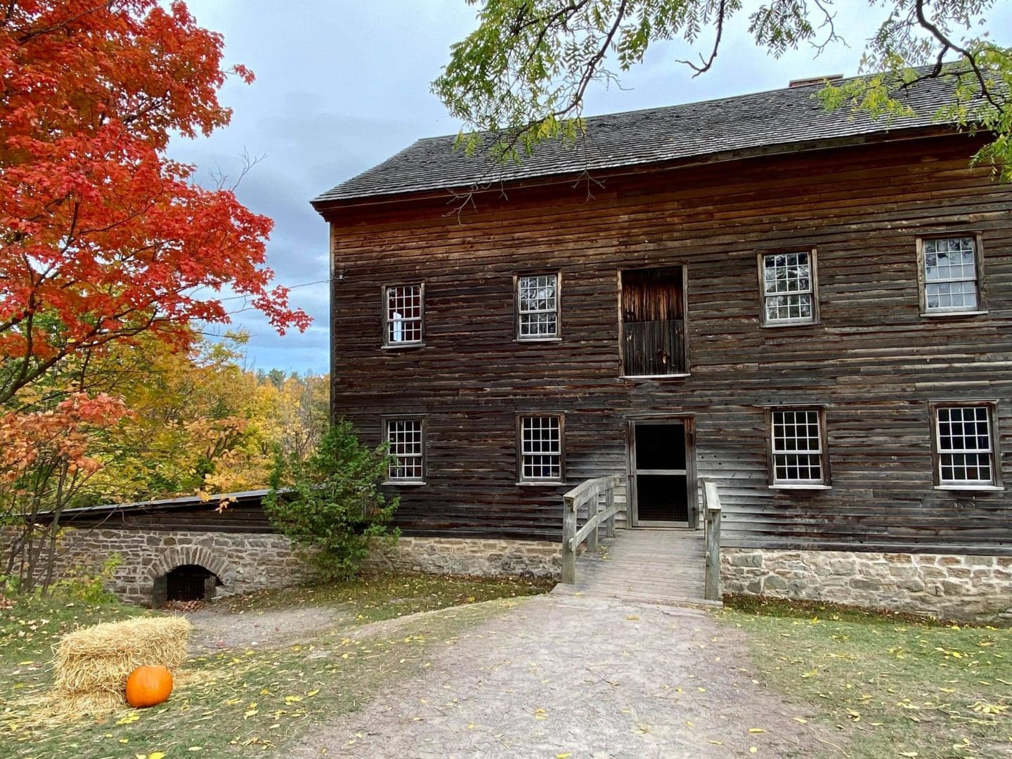 Gristmill during the fall