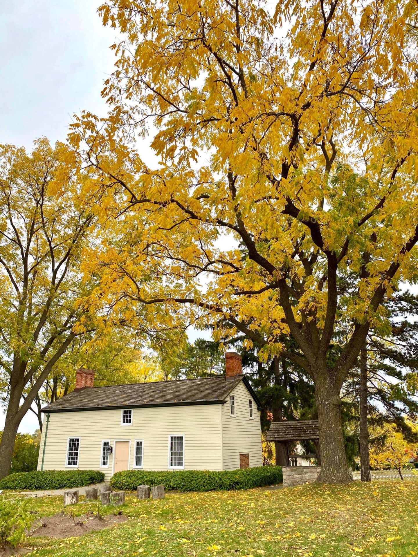 Laura Secord Homestead from behind