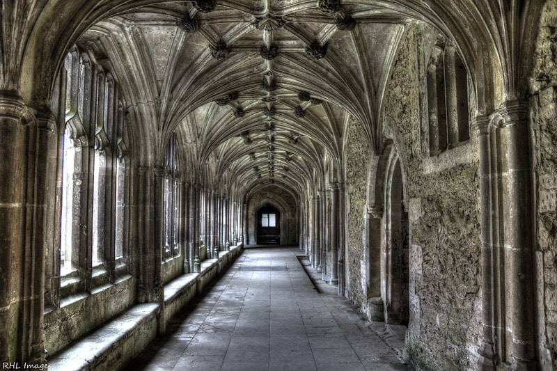 Lacock Abbey hallway