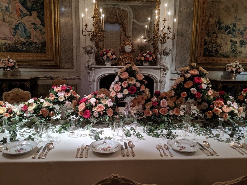 Waddeson manor dining room