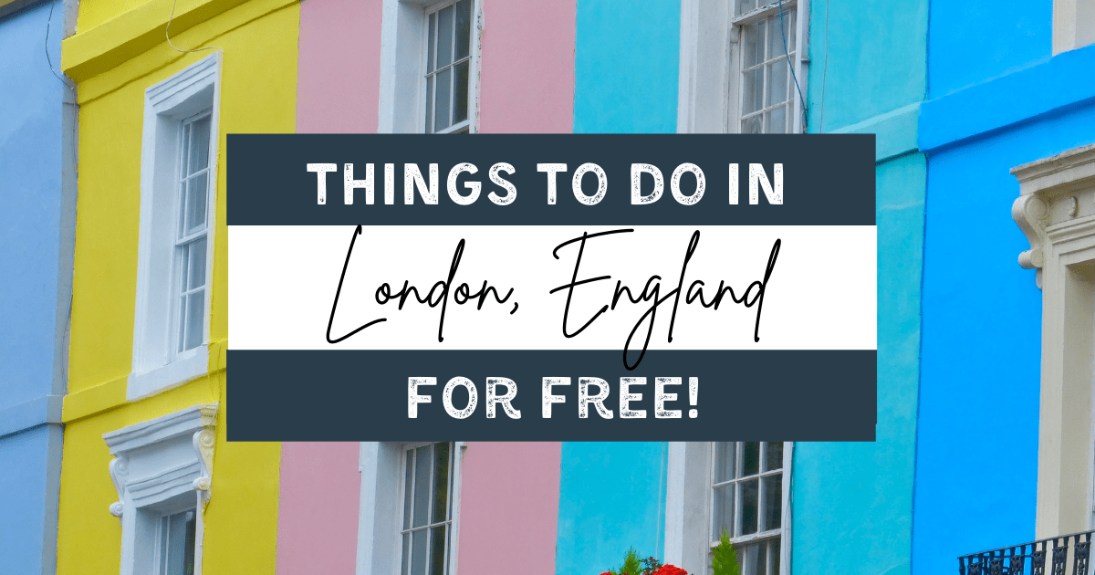 30+ Amazing Free Things to Do in London