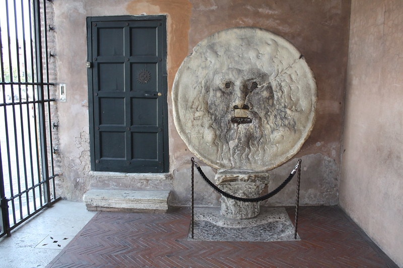 Mouth of Truth in Rome, Italy