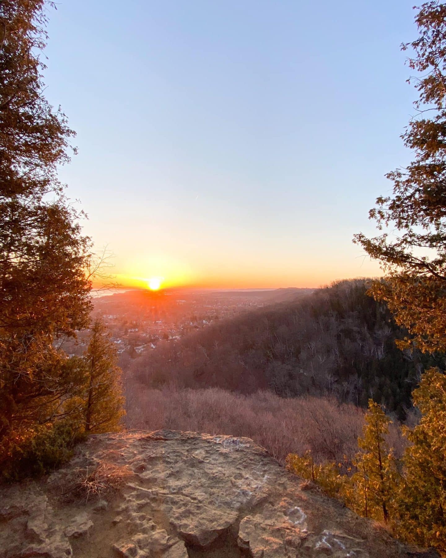 beamer memorial conservation area sunrise