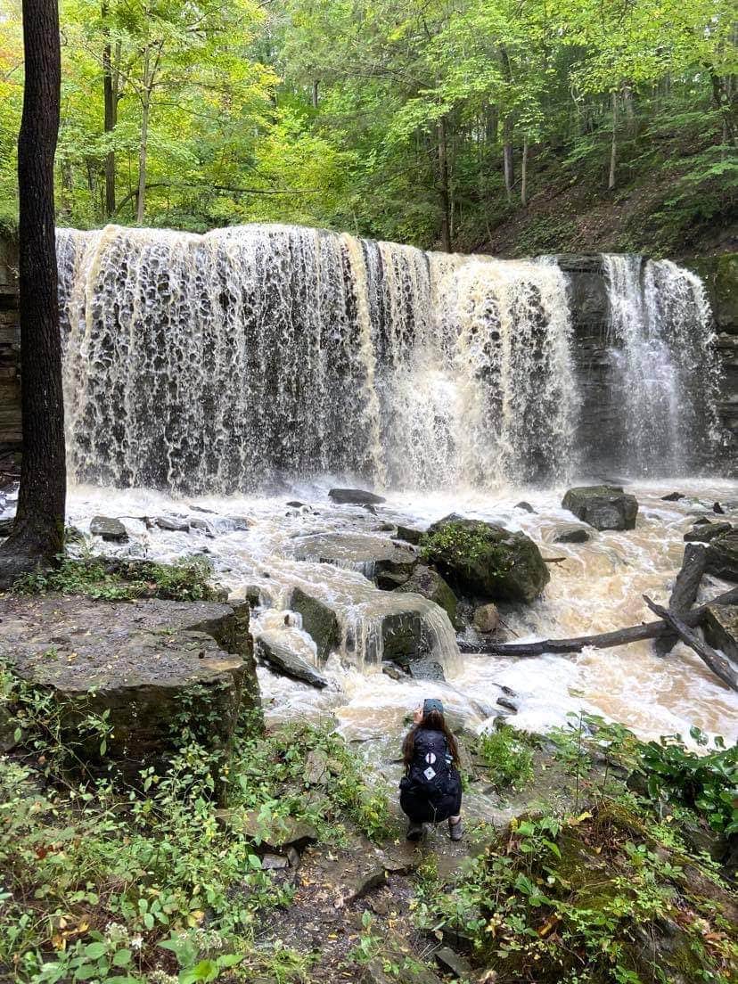 terrace creek falls short hills provincial park