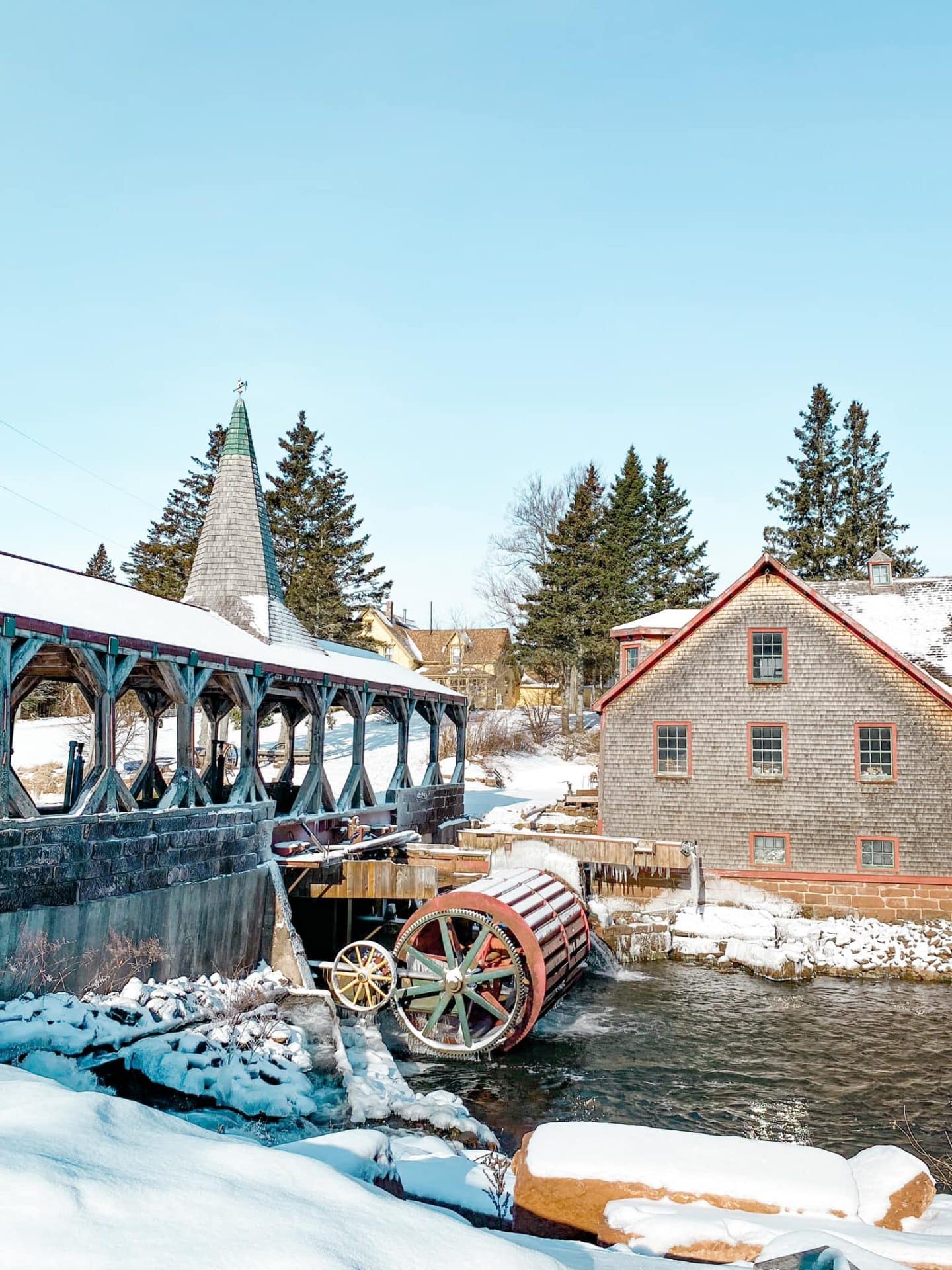 Hunter River PEI old mill