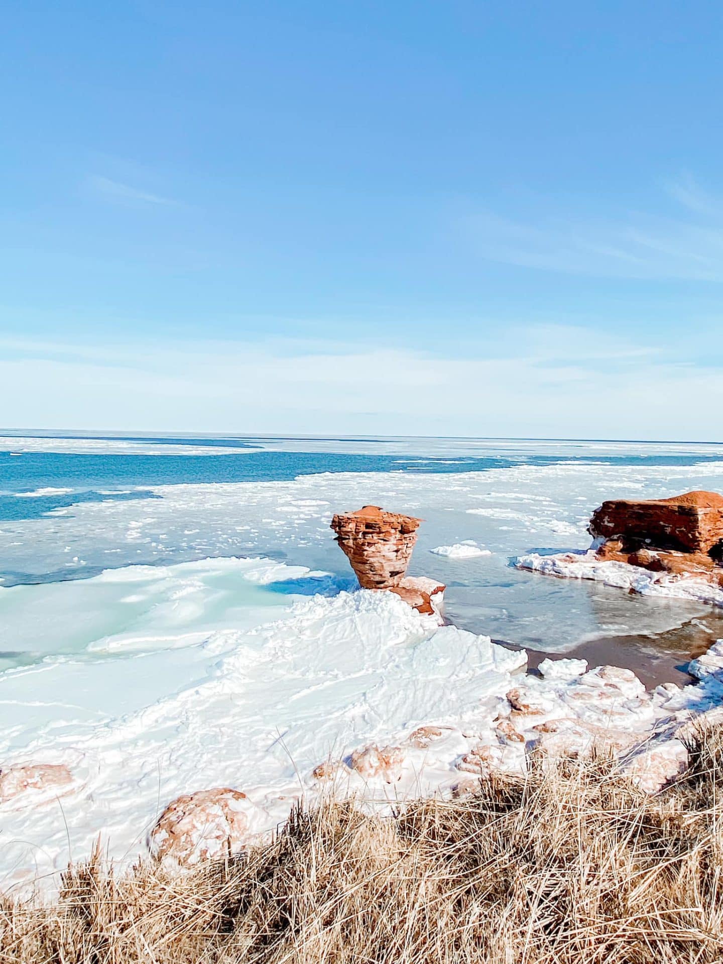 Teacup Rock Thunder Cove Beach PEI