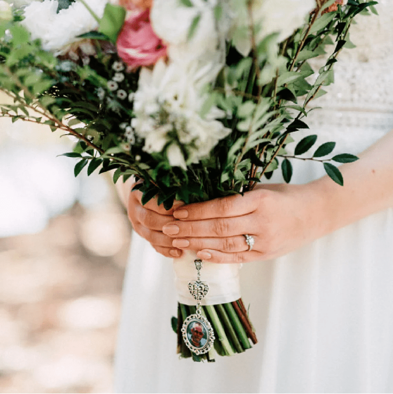 wedding bouquet charms