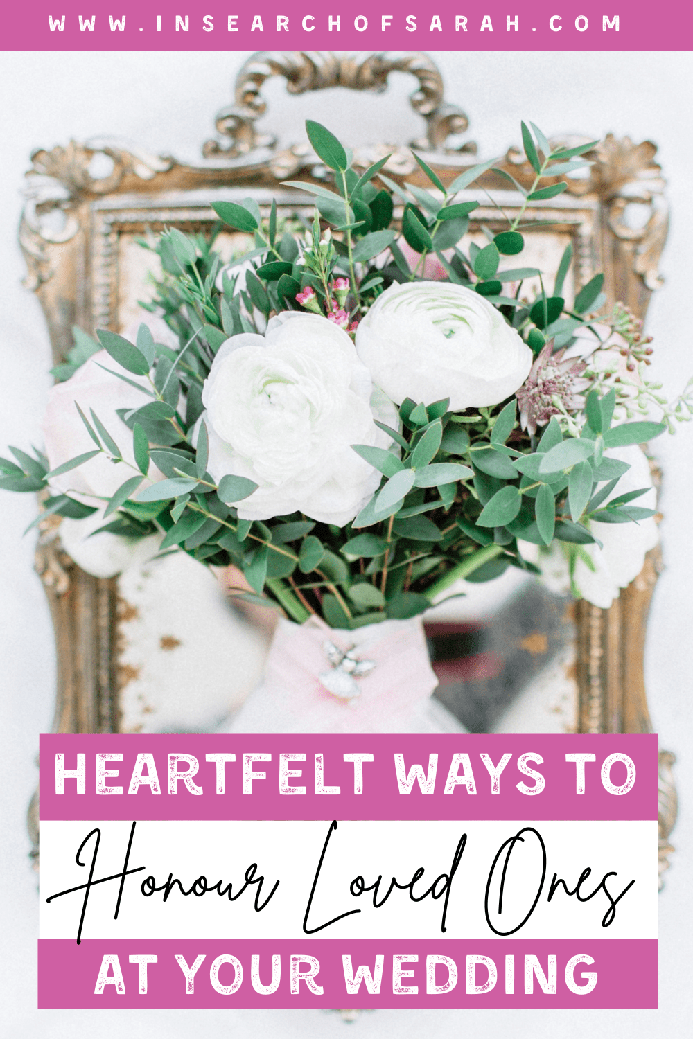 ways to remember loved ones at wedding