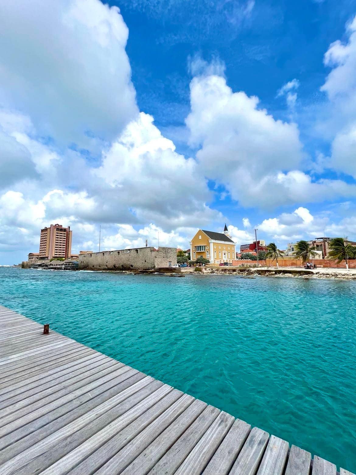 tourist map of willemstad curacao