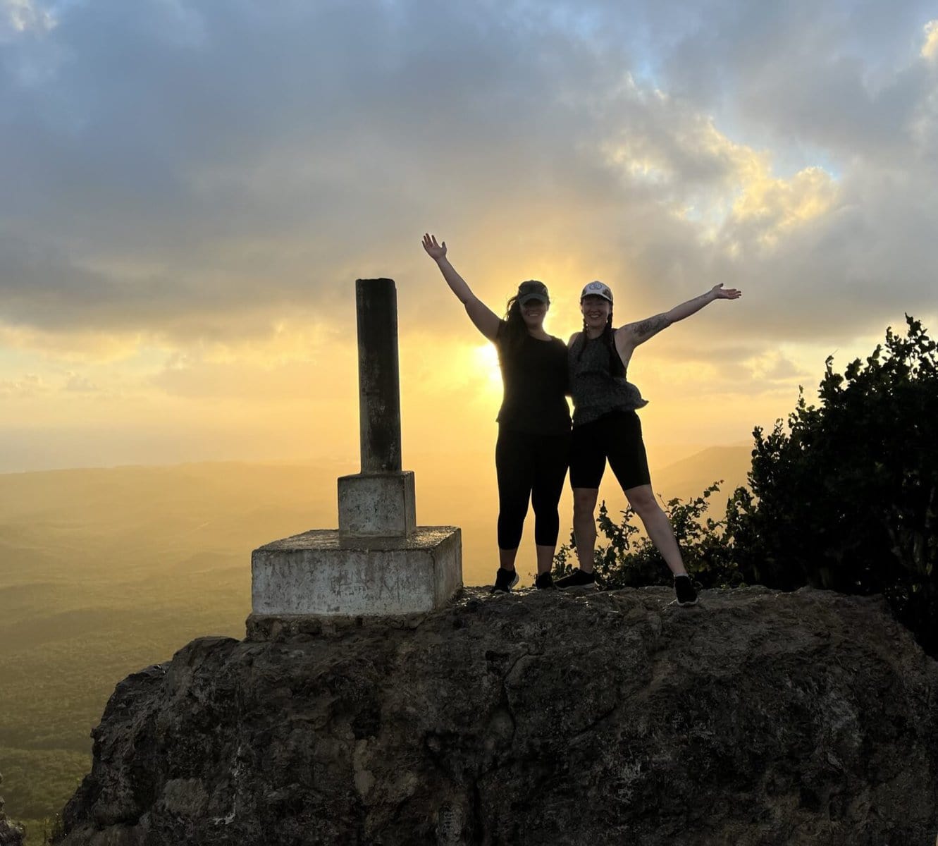 peak of mount christoffel