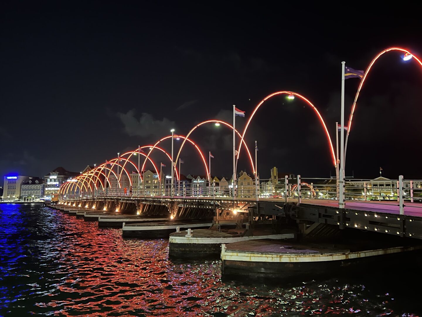 tourist map of willemstad curacao