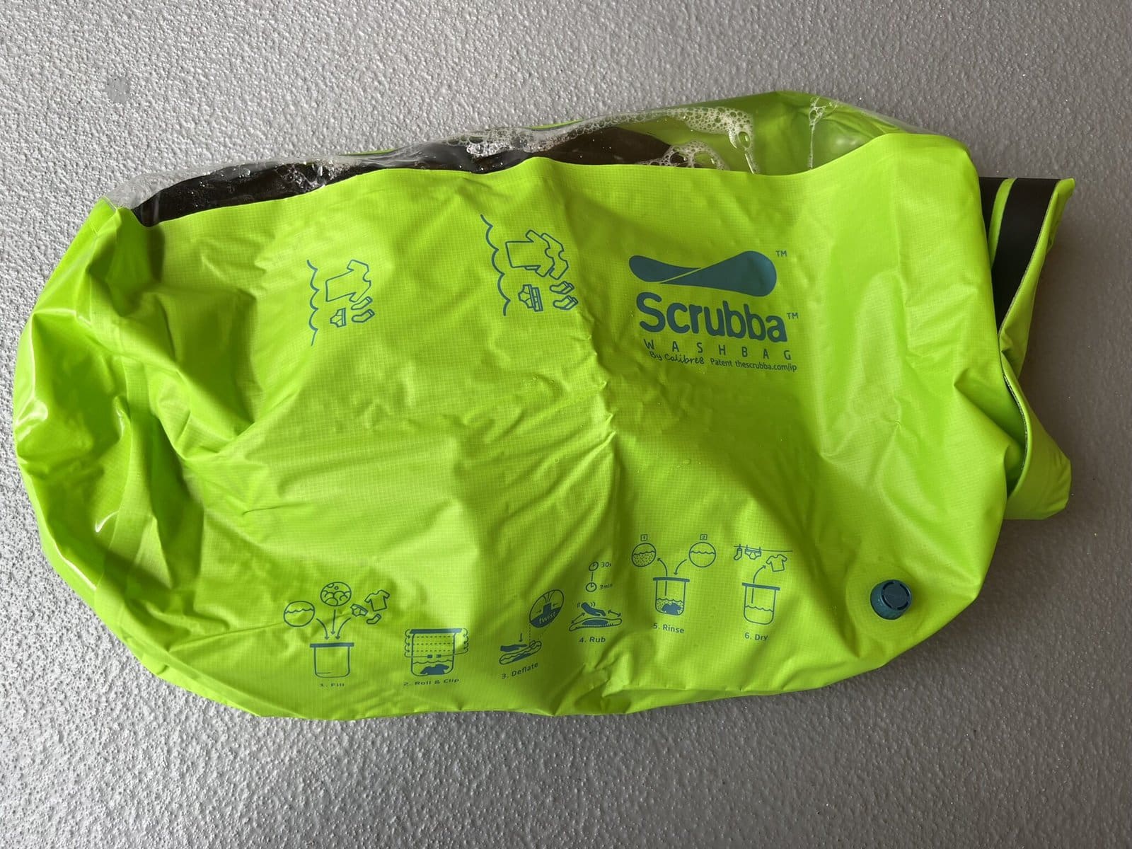 The Scrubba™ Wash Bag — Packing and Travel -- Better Living Through Design