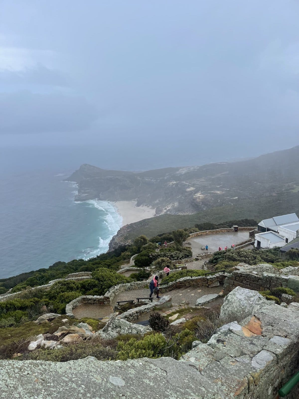 view from cape point lighthouse