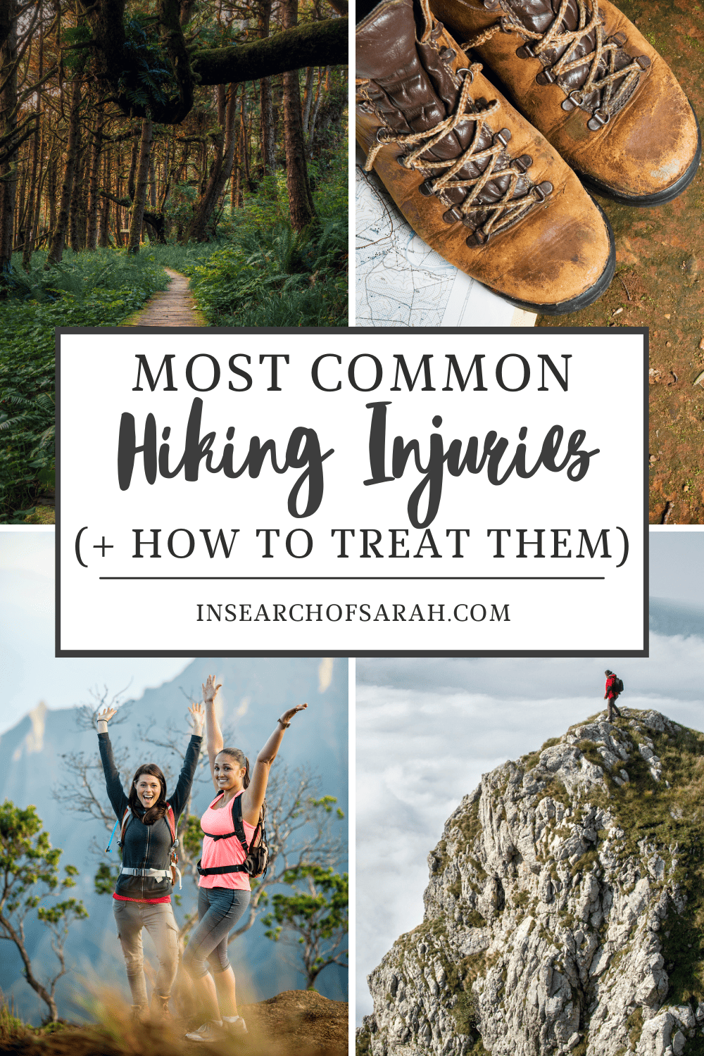 most common hiking injuries and how to prevent and treat them