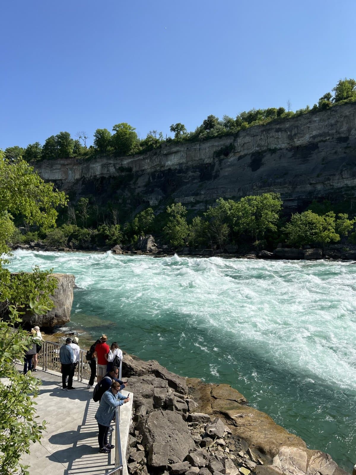 white water walk niagara falls niagara gorge