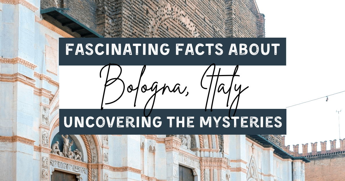 Exploring the Heart of Italy: 8 Fascinating Facts About Bologna